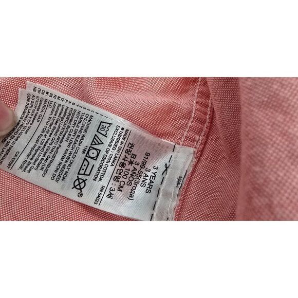 Colorful Baby Gap Toddler Button-Up Shirt Size 3 Years - Picture 3 of 8